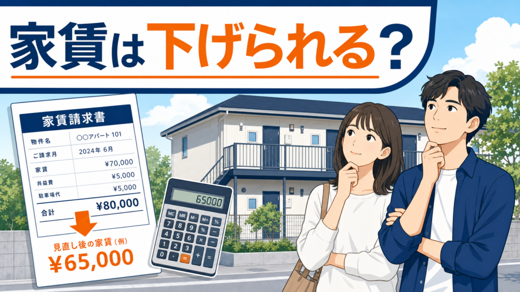 家賃は下げられる？家賃値下げ交渉の記事サムネイル